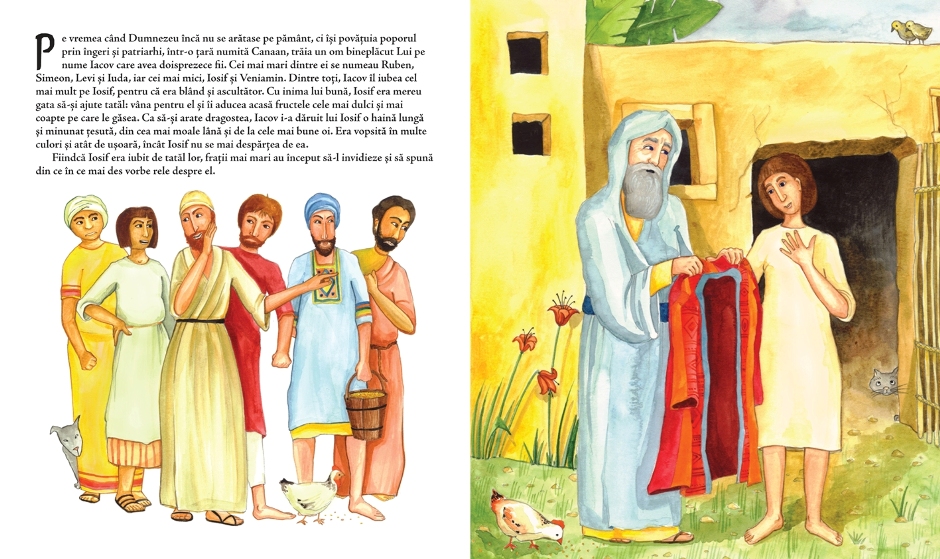 Înțeleptul Iosif și frații săi-pag 2-3